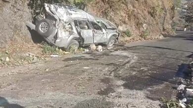 मसूरी-देहरादून हाईवे पर खाई में गिरी कार, सभी 6 लोगों की हुई दर्दनाक मौत