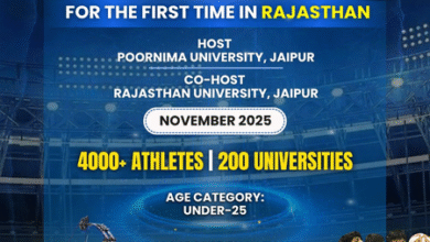 नई दिल्ली: राजस्थान में होंगे खेलो इंडिया यूनिवर्सिटी गेम्स 2025 : मांडविया