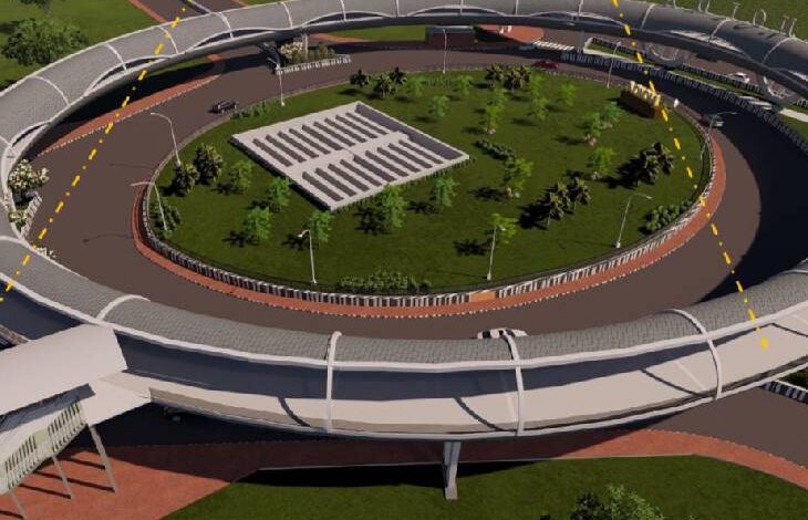 उत्तर प्रदेश,नोएडा: दो जिलों को जोड़ेगा नोएडा का स्काई वॉक